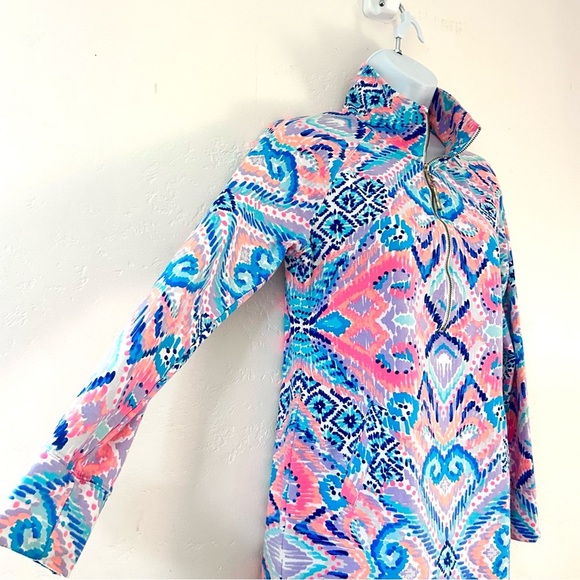 Lilly Pulitzer Skipper UPF 50 Solar Opposite Popover French Terry Dress Size S - Picture 2 of 13